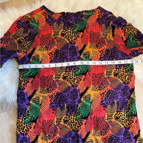 Pepaloves 80's Style Colourful Tunic Dress - Picture 7 of 9